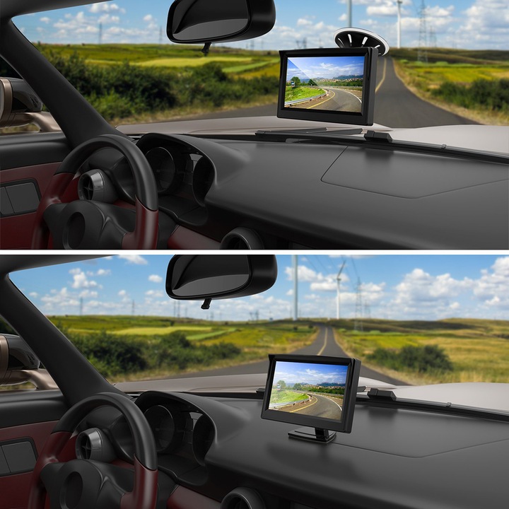 CAMERA REAR VIEW MIRROR CAR MONITOR WIDOK FROM REAR CAR 