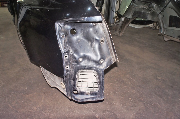 UF345 AUDI A6 C7 QUART AILE GAUCHE ARRIÈRE PHANTOM NOIR PEARL UNIVERSEL AVA AR