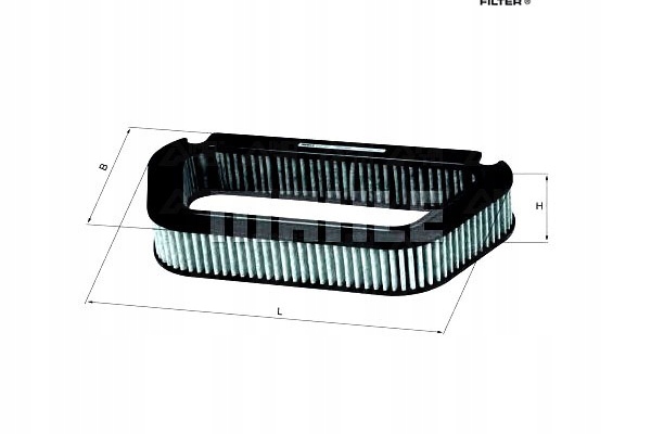 FILTRE BERLINE KNECHT LAK 176 LAK176