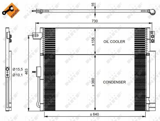 CONDENSADOR NRF 350038 