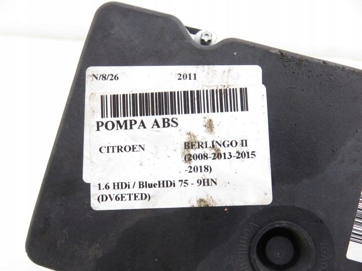 POMPE ABS CITROEN BERLINGO II 0265951475 0265251237 9674663580