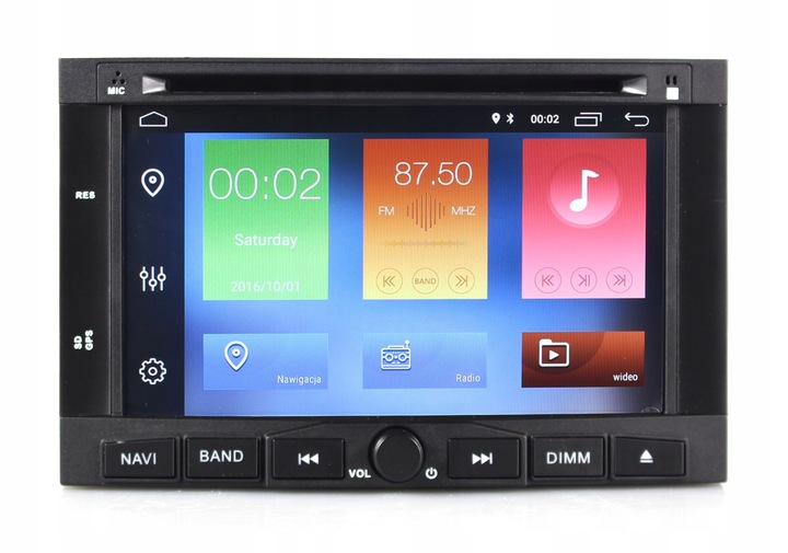 RADIO NAVEGACIÓN GPS PEUGEOT 5008 2009-2017 ANDROID 