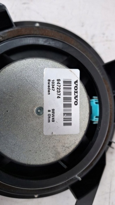 HAUT-PARLEUR DANS POLKE ARRIÈRE VOLVO S80 9472374