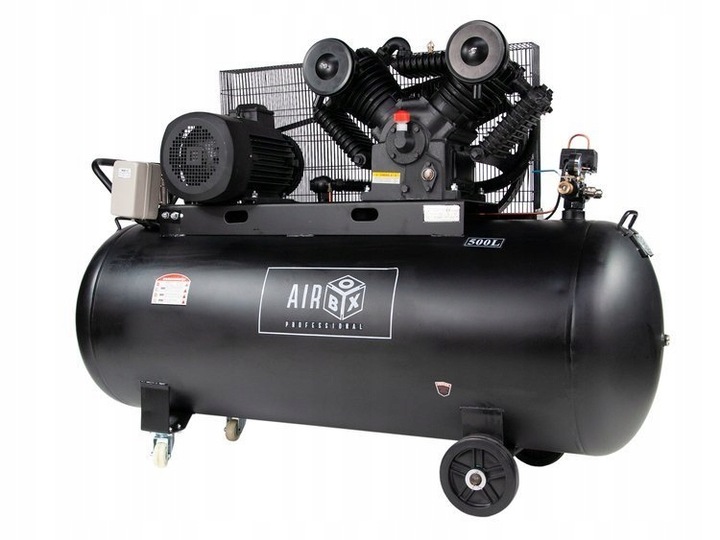 COMPRESOR COMPRESOR 500L DE ACEITE 7500W 4 TLOKOWY 1430L/MIN 12,5 BAR 400V 