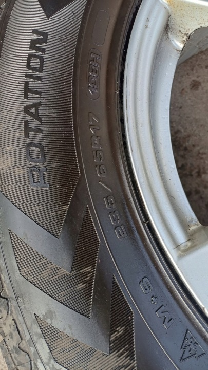 ROUES JANTES ALU HIVERNAUX VW AUDI MERCEDES 235/65R17 GOODYEAR 5X112 ET38 7J
