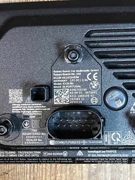 BMW R 1250 GS 2022R K50 COMPTEUR TABLET