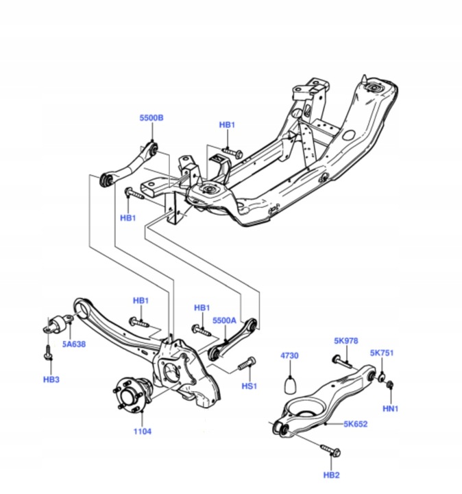 FORD FOCUS II UNIVERSAL C-MAX VARILLA SUPERIOR CON SRUBAMI 