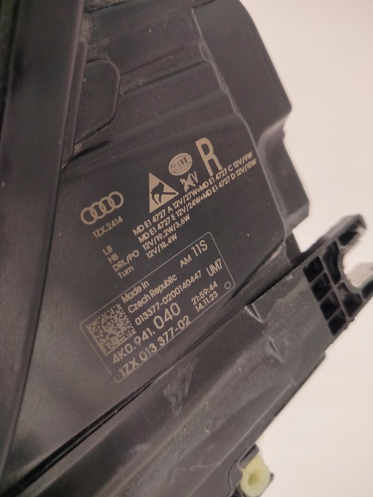 AUDI A6 C8 4K COMPLET LED PHARE DROITE GAUCHE PARFAIT