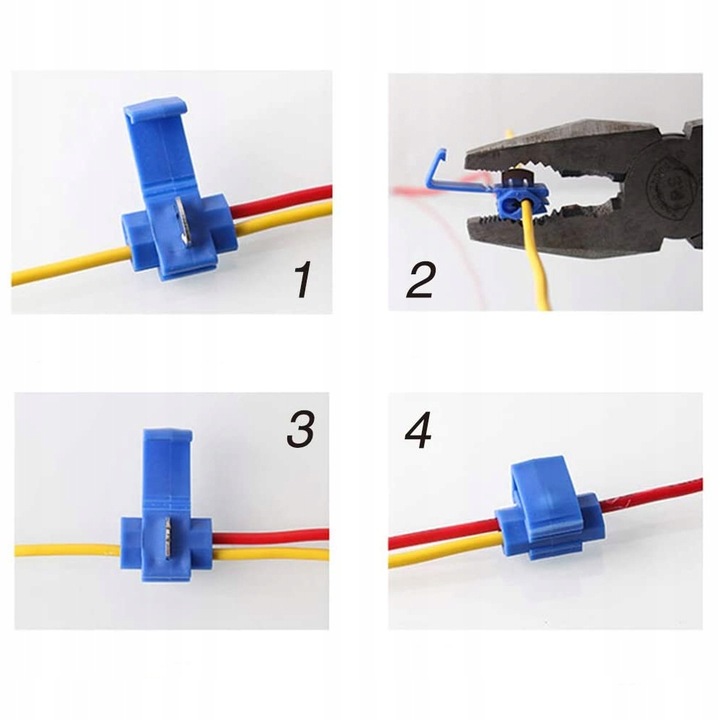 65X SET QUICK-DISCONNECT CONNECTION CONNECTOR CABLES SET MIX + ORGANIZER 