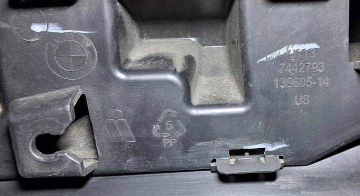 BMW X3 G01 X4 G02 MOULURE PORTES GAUCHE GAUCHE AVANT OE 7442793