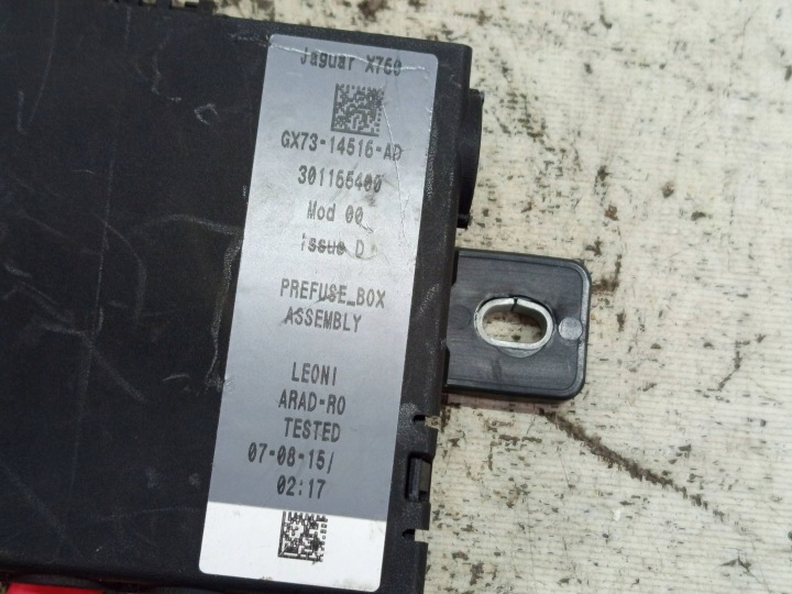 JAGUAR XF X260 XE X760 MODULE BATTERIE DISTRIBUTEUR COURANT