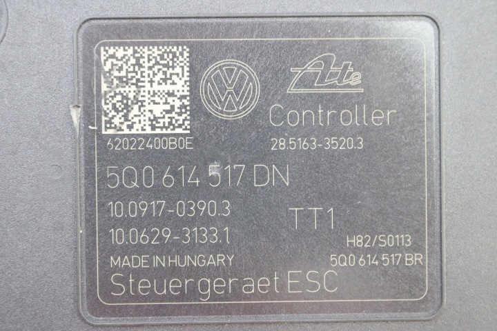 AUDI Q3 VW POMPE ABS 5Q0614517DN FREINS 5Q0 614 517 DN RESTYLAGE LIFT AGRÉGAT BE
