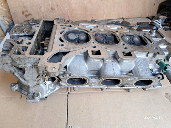 PEUGEOT 208 1.2 VTI CULASSE MOTEUR ARBRES DISTRIBUTION COMPLÈTE ENDOMMAGÉ SOUPAPE