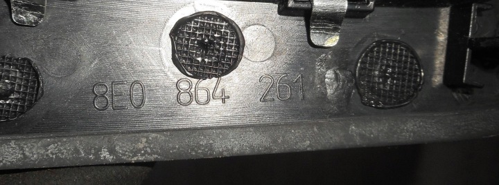 AUDI A4 B6 CHÂSSIS CARTER POMMEAU DE VITESSE CHANGEMENTS VITESSE 8E0864261