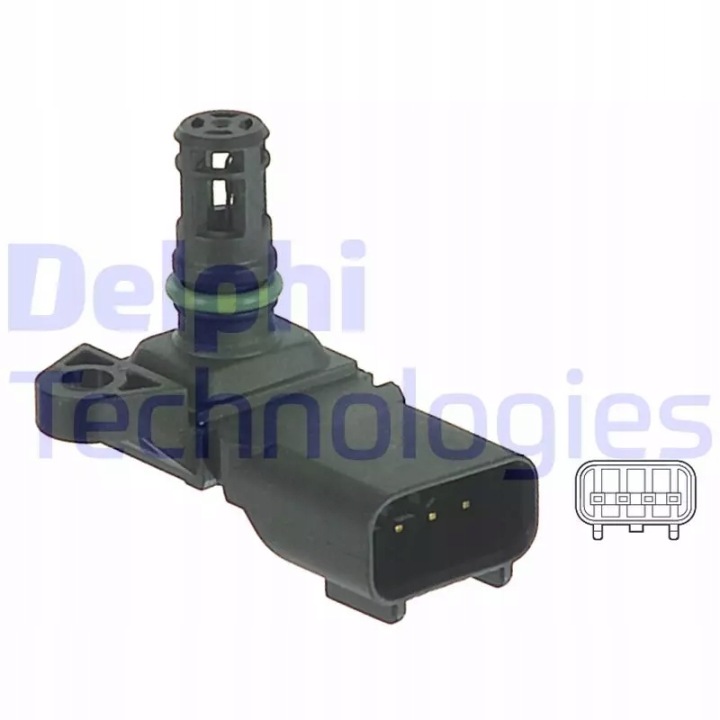 CAPTEUR PRESSION COLLECTEURS DELPHI PS10125 1141598 FORD JAGUAR LAND ROVER
