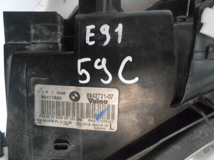 BMW E91 PHARE GAUCHE 89311630