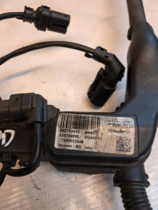 FAISCEAU DE CÂBLES INSTALLATION ÉLECTRIQUE MOTEUR BMW 1 F20 2.0D N47 8507899 7580654