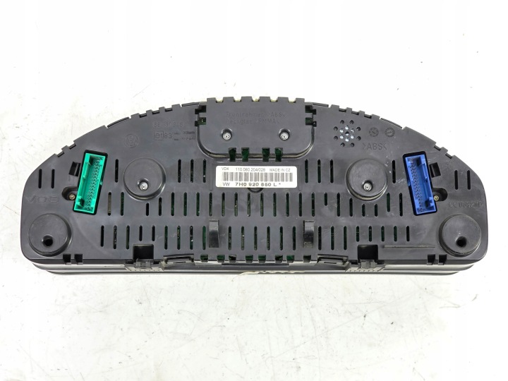 VW T5 03- COMPTEUR TABLEAU DE BORD 7H0920850L 2A