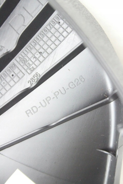 ORIGINALE MOULURE REVÊTEMENT GARNITURE COUVERCLES DE COFFRE DROITE BMW G26 7487588 27KM!