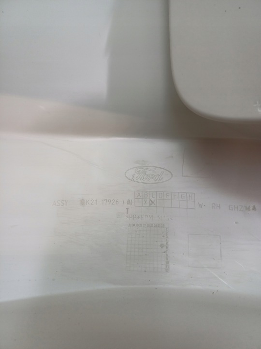 ANGLE PARE-CHOCS DROIT ARRIÈRE FORD TRANSIT CUSTOM I 12-