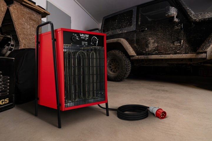 WELLTEC EHD150 CHAUFFAGE ÉLECTRIQUE VENTILATEUR 15KW 2245M3/H CÂBLE