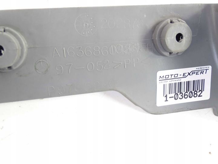 MERCEDES ML W163 MOULURE SEUIL CENTRALE DROITE