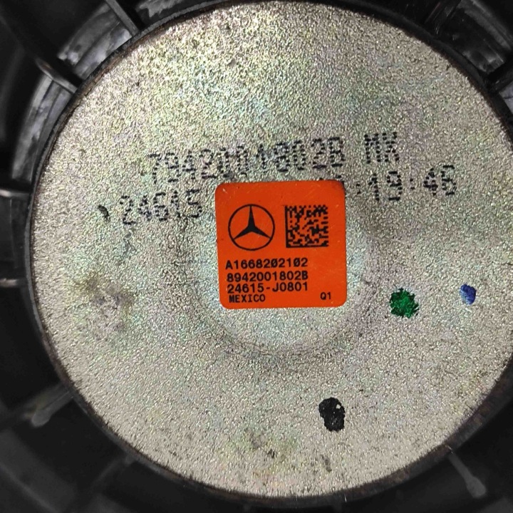 HAUT-PARLEUR ARRIÈRE DROITS PORTES MERCEDES-BENZ GLE COUPÉ (C292) A1668202102