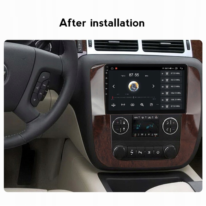 RADIO ANDROID CHEVROLET YUKON/SIERRA/TAHOE LTZ 2007-2013 2GB 64GB CARPLAY 