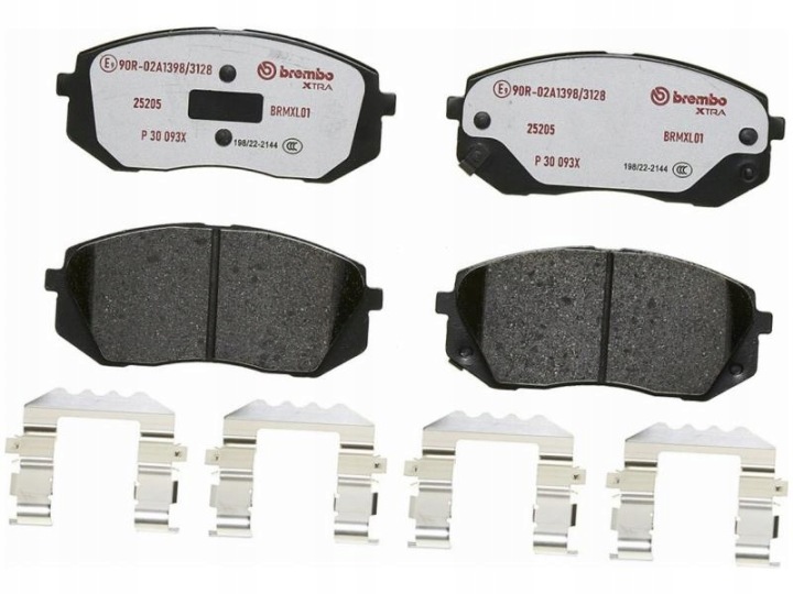 BREMBO DROIT 30 093X KIT PLAQUETTES FREINS