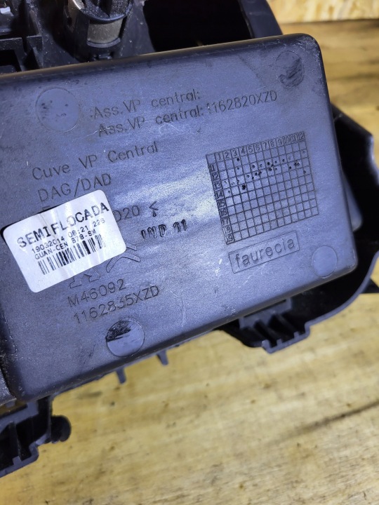 BOÎTE À GANTS CENTRAL CITROEN OE 1162835XZD