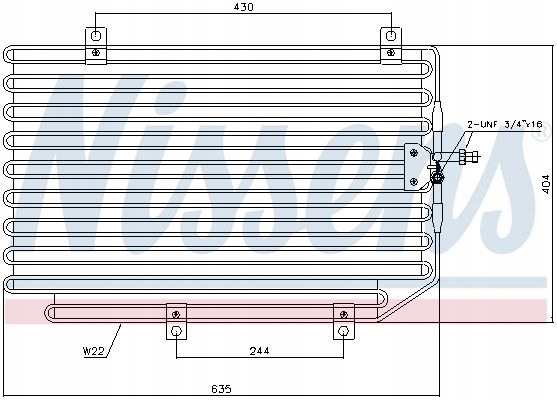 CONDENSADOR NISSENS 94816 