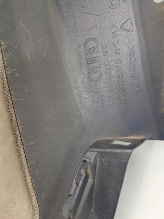 PARE-CHOCS AUDI Q4 89A E-TRON 2021-2024 ORIGINAL OE ASO ARRIÈRE ARRIÈRE S-LINE