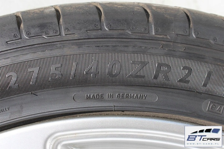 AUDI Q7 JANTES 21 PNEUS ÉTÉ ROUES JANTE 4L0601025R 4L0601025T 9J*21H2 ET60 À