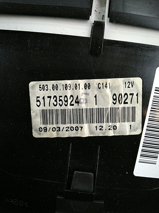 KIT DE DÉMARRAGE CONTACTEUR D'ALLUMAGE ORDINATEUR FIAT CROMA II 05-11 2.4 51735924 55205406