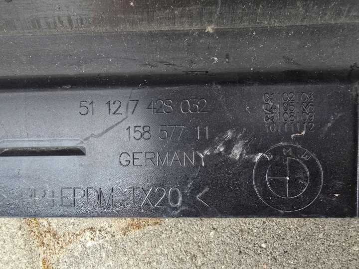 MOULURE SEUIL DROITE BMW 3 G20 G21 7428032