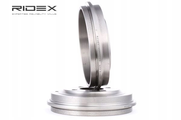 2 CV RIDEX 123B0025 TAMBOUR DE FREIN Ø185MM ARRIÈRE VERS FIAT CINQUECENTO (170)