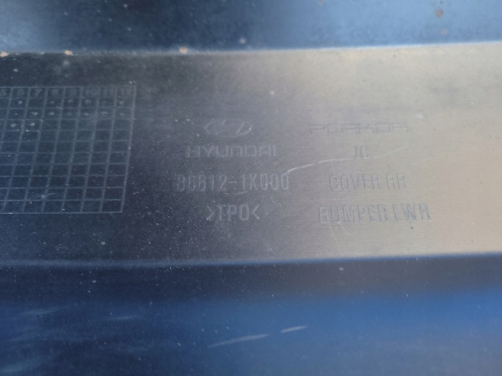 HYUNDAI IX20 PARE-CHOCS DIFFUSEUR SPOILER ARRIÈRE ARRIÈRE 86611-1K000 1804