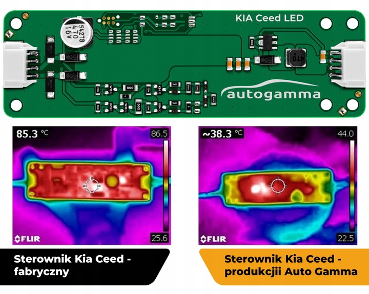 UNIDAD DE CONTROL DRIVER DIODO LUMINOSO LED DRL KIA CEED JD - REPARACIÓN FAROS FAROS PARTE DELANTERA 