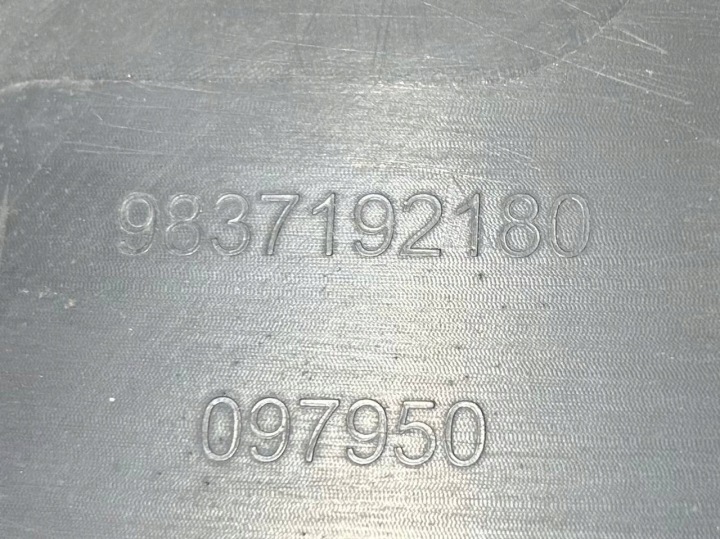 OPEL MOKKA B LL 2021- SPOILER PARE-CHOCS ARRIÈRE 9837192180