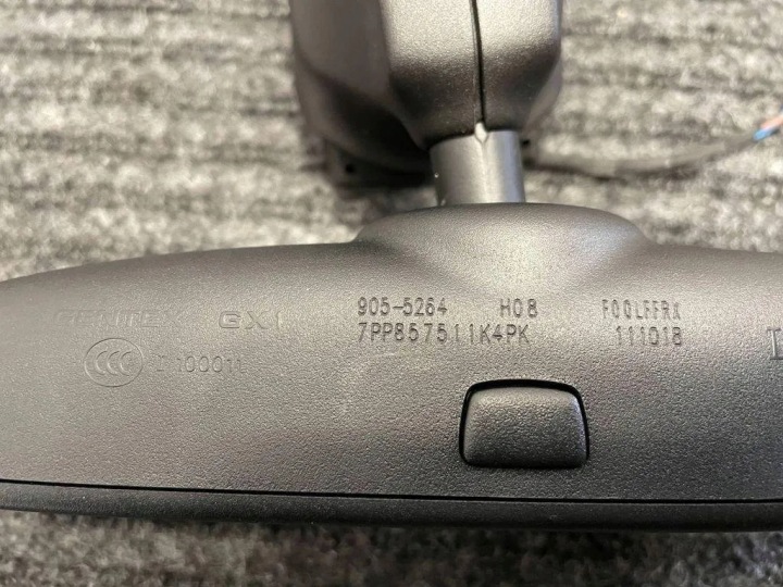 RÉTROVISEUR INTERNE PORSCHE MACAN (95B) 7PP857511K 2.0L GASOLINE 174KW 2018