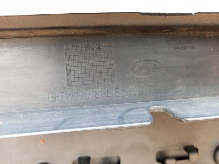 LAND ROVER DISCOVERY SPORT L550 DYNAMIC LIFT 19- PARE-CHOCS ARRIÈRE GK7M-17D781-B=