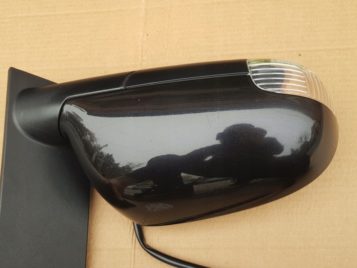 RÉTROVISEUR DROIT VW TOURAN I 2003-2010 LC9Z EUROPE 6 GOUPILLE BON ÉTAT