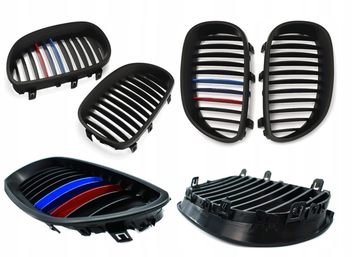CALANDRE GRILLE GRILLE GRILLES BMW E60 E61 NOIR SHADOW