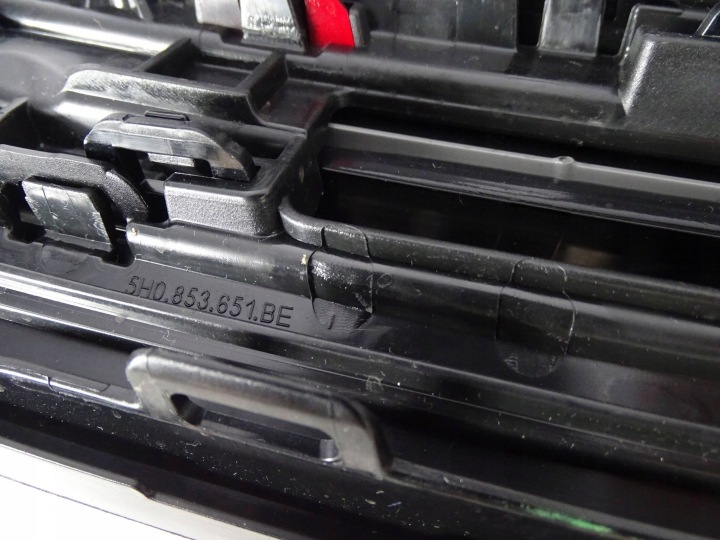 GRILLE CALANDRE RADIATEUR VW GOLF VIII 8 5H GTI LIFT LED