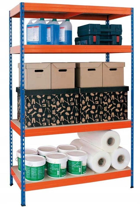 DUZY, STABILNY, POTENTE REGAL AR-SHELVING 1200 KG 