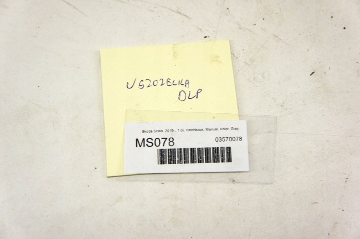 MS078 SKODA SCALA MOULURE PORTES GAUCHE AVANT
