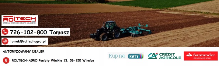 REMORQUE ROLNICZA DWUOSIOWA PRONAR T653/2 6T RATY 0% BÂCHE GRATUIT