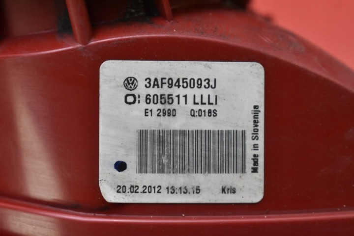 PHARE GAUCHE ARRIÈRE ARRIÈRE 3AF945093J VW PASSAT B7 UNIVERSEL 10-15