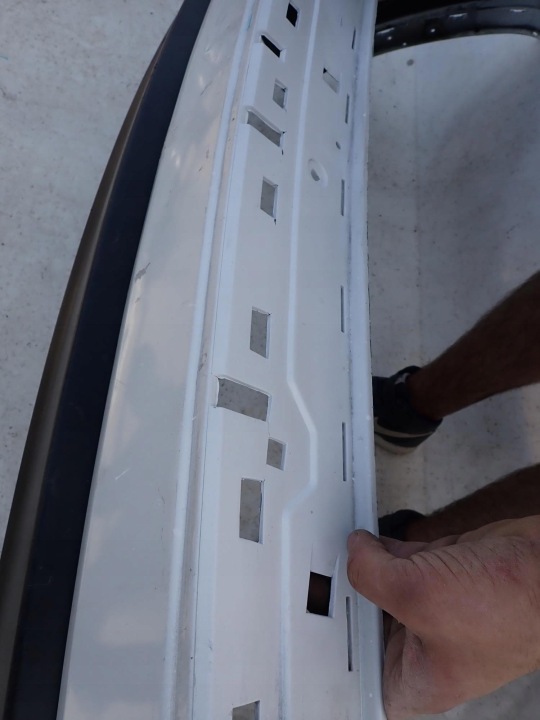JEEP GRAND CHEROKEE IV WK2 10-21 PARE-CHOCS ARRIÈRE ARRIÈRE