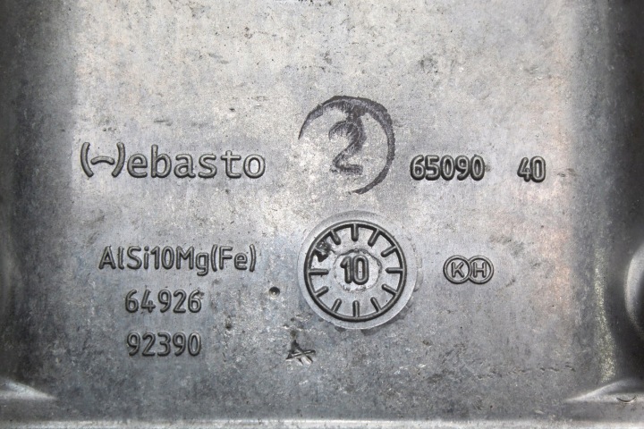 POÊLE WEBASTO THERMO TOIT OUVRANT C DIESEL 5.0 KW 12V AUDI Q7 BUS VW SEAT 4L0815071G